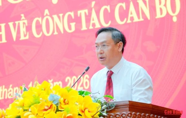 Sở Xây dựng tỉnh Cao Bằng có tân Giám đốc