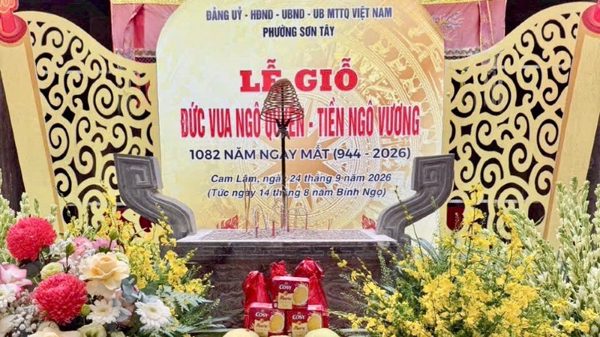 Sơn Tây tổ chức lễ giỗ Đức vua Ngô Quyền-Tiền Ngô Vương