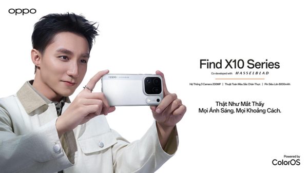 Sơn Tùng M-TP chính thức trở thành đại sứ đầu tiên của OPPO Find X Series: Khai mở chuẩn mực “Thật Như Mắt Thấy”