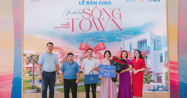 Sông Town bàn giao những căn nhà phố biển đầu tiên, mở ra nhịp sống mới tại CaraWorld