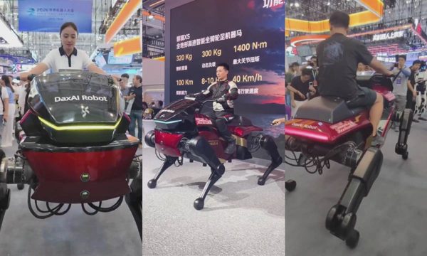 Startup Trung Quốc hé lộ robot ngựa