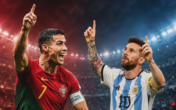 Sự kiện 'có một không hai': Ronaldo và Messi nhận lời đá chung một đội