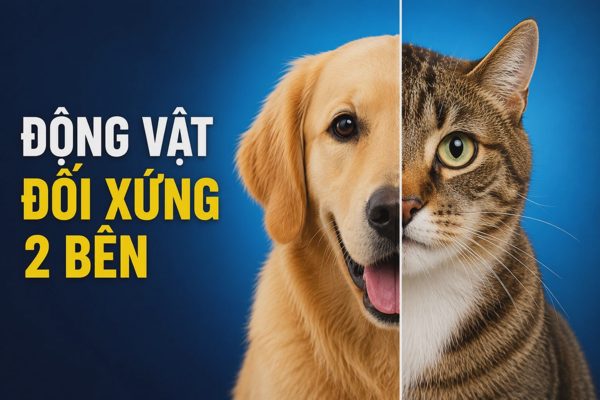 Sự phức tạp đằng sau việc hầu hết động vật có cơ thể đối xứng 2 bên?