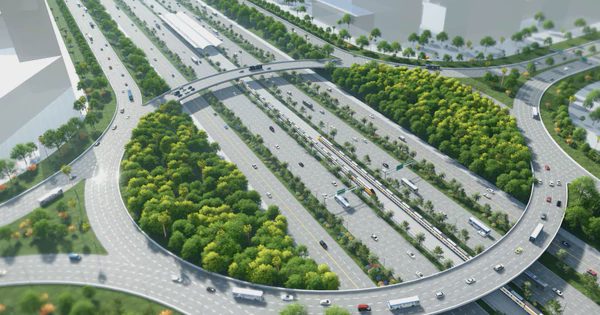 Sun Group đang làm tuyến đường rộng gấp 3 lần đường băng sân bay, kết nối trực tiếp Hà Nội với sân bay lớn nhất miền Bắc, vốn 83.000 tỷ đồng