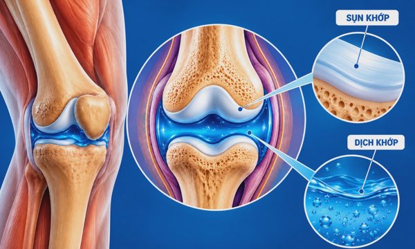 Sụn khớp được nuôi dưỡng như thế nào