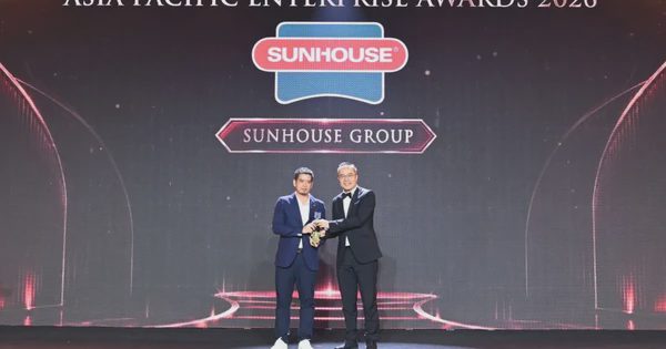 SUNHOUSE - Thương hiệu Việt hai năm liên tiếp thắng giải Doanh nghiệp xuất sắc châu Á