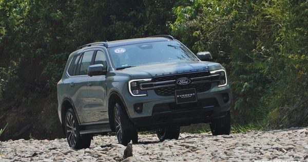 SUV 7 chỗ: Doanh số Ford Everest gấp 4 lần tất cả đối thủ cộng lại