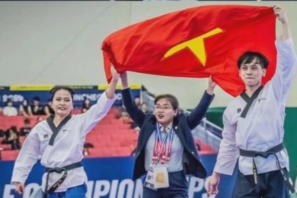 Taekwondo Việt Nam giành huy chương vàng ở giải thế giới