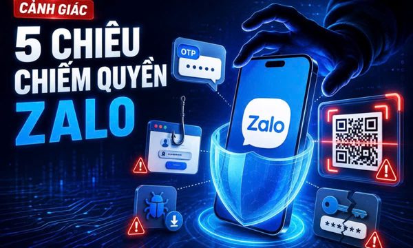 Tài khoản Zalo trở thành mục tiêu của tội phạm sử dụng công nghệ cao