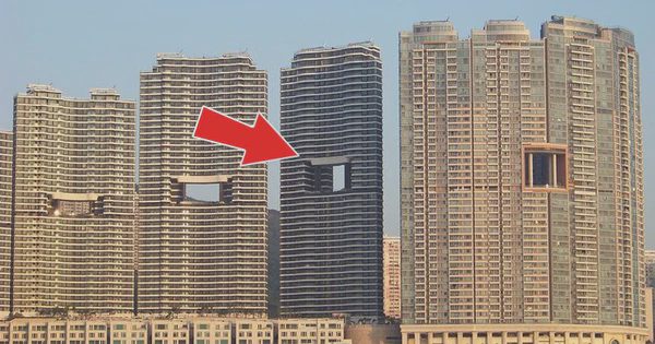 Tại sao các toà nhà ở Hong Kong luôn có lỗ thủng ở giữa?