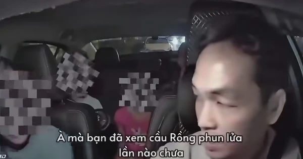 Tài xế Đà Nẵng khuyên khách Tây hủy cuốc, chuyện ngược đời đêm cầu Rồng phun lửa
