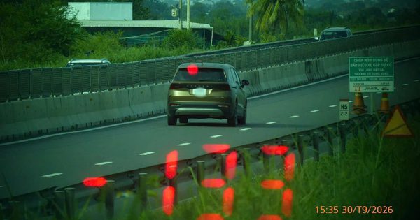 Tài xế nước ngoài chạy tới 133 km/giờ trên cao tốc Vĩnh Hảo - Phan Thiết