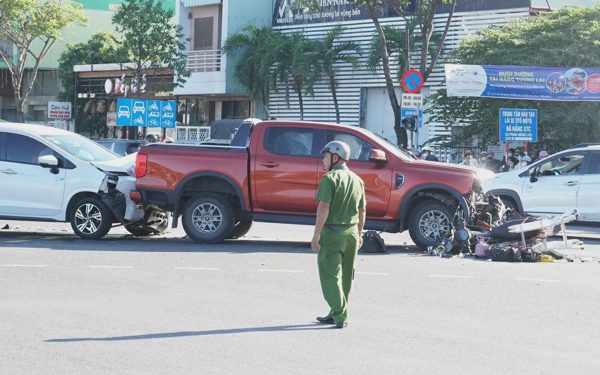 Tài xế vượt đèn đỏ tông liên hoàn ở trung tâm Đà Nẵng được giảm án