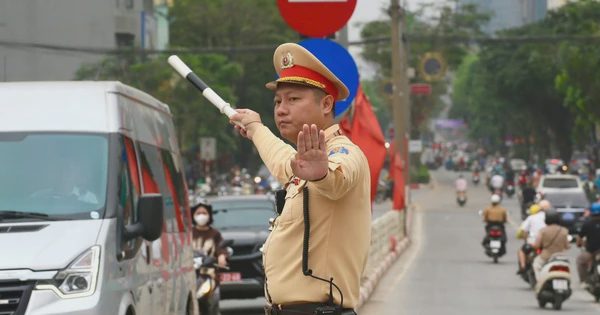Tạm cấm, hạn chế phương tiện ở các tuyến đường xung quanh sân vận động Mỹ Đình