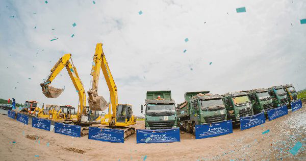 Tân Á Đại Thành đổ bộ đầu tư vào Hưng Yên, khu công nghiệp công nghệ cao gần 200ha chính thức được khởi công