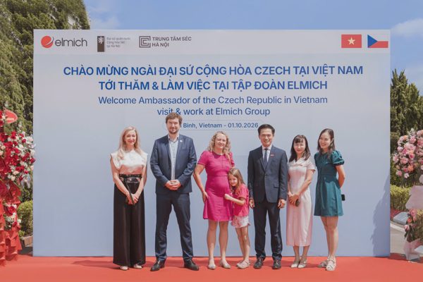 Tân Đại sứ Cộng hòa Séc thăm nhà máy Elmich Việt Nam