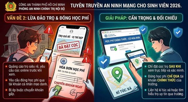 Tân sinh viên cảnh giác mùa nhập học: Lừa đặt cọc phòng trọ, việc nhẹ lương cao