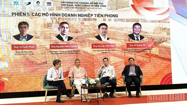 Tăng cường chất lượng, tính hợp pháp và bền vững cho thị trường gỗ nội địa