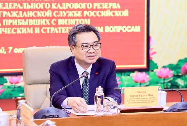 Tăng cường hợp tác phát triển kinh tế Việt Nam và Liên bang Nga