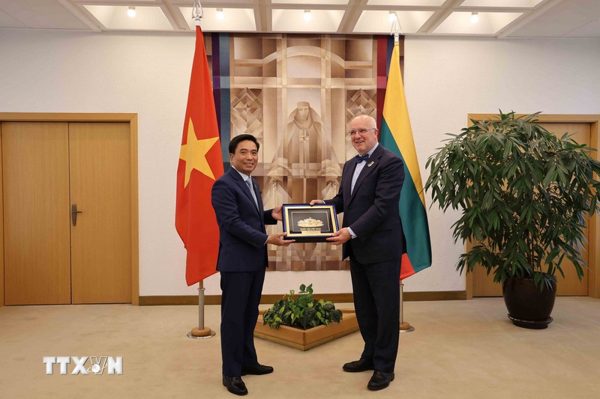 Tăng cường tin cậy, mở rộng hợp tác giữa hai nước Việt Nam và Litva