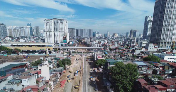 Tăng tốc thi công trên các đoạn tuyến đường Vành đai 2.5