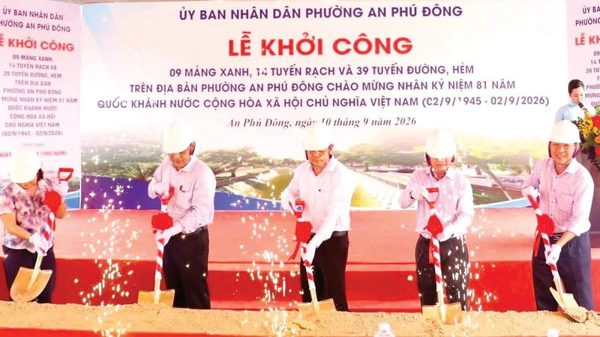 Tập trung chỉnh trang, tạo không gian đô thị xanh