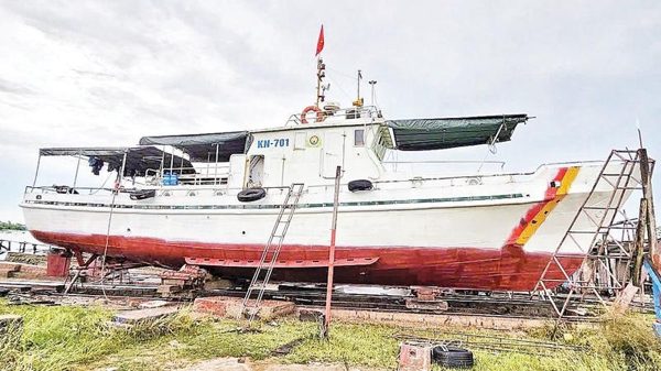 Tàu kiểm ngư xuống cấp, khó đáp ứng yêu cầu nhiệm vụ
