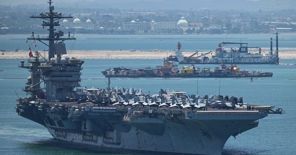 Tàu sân bay Mỹ rời Thái Lan sau 5 ngày nghỉ xả hơi
