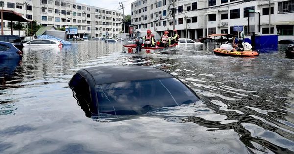 Thái Lan chi hơn 77.000 tỉ đồng để chống ngập cho Bangkok