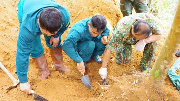 Thái Nguyên tìm thấy một hài cốt liệt sĩ hy sinh từ thời kỳ kháng chiến chống Pháp