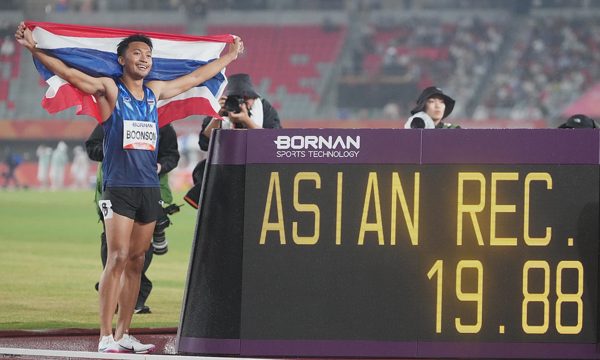 Thần đồng điền kinh Thái Lan tiếp tục tạo địa chấn ở ASIAD 2026