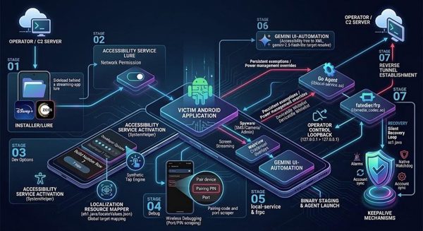 Thận trọng với mã độc ứng dụng AI có thể chiếm quyền kiểm soát thiết bị Android