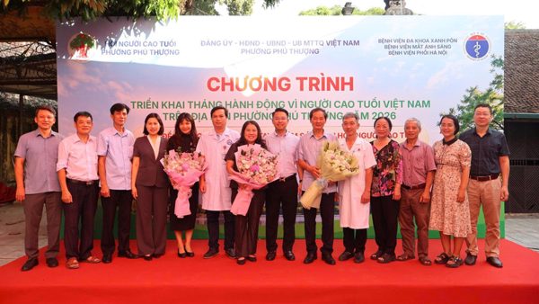 Tháng hành động vì Người cao tuổi Việt Nam, lan tỏa thông điệp “mắt sáng cho người cao tuổi”