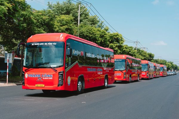 Thành Công Bus Lines nâng cấp dịch vụ, bổ sung dàn xe VinFast và Kim Long mới