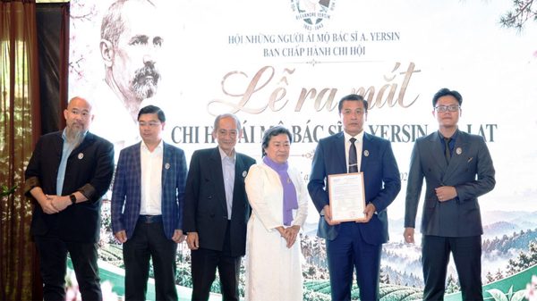 Thành lập Chi hội ái mộ Bác sĩ Alexandre Yersin tại Đà Lạt