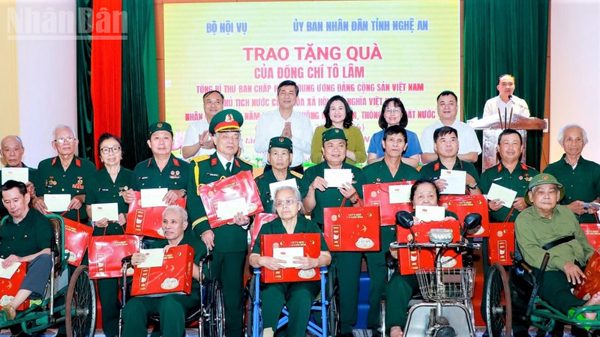 Thành lập Trung tâm Người có công tỉnh Nghệ An
