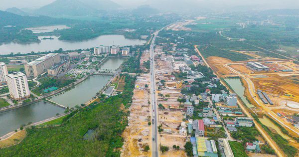 Thành phố giàu nhất miền Bắc đang làm tuyến đường rộng gấp gần 4 lần đường băng sân bay, nối Đại lộ đẹp nhất Việt Nam với tuyến cao tốc đi các tỉnh Tây Bắc