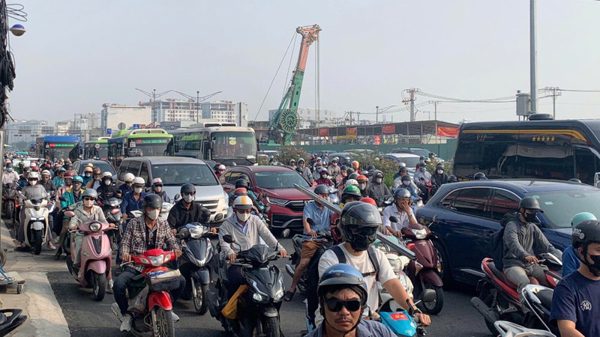 Thành phố Hồ Chí Minh: Hàng loạt thay đổi phân luồng giao thông phục vụ thi công tuyến Metro số 2