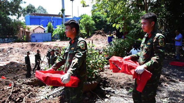 Thành phố Hồ Chí Minh quy tập được 682 hài cốt liệt sĩ tại Công viên Lê Thị Riêng