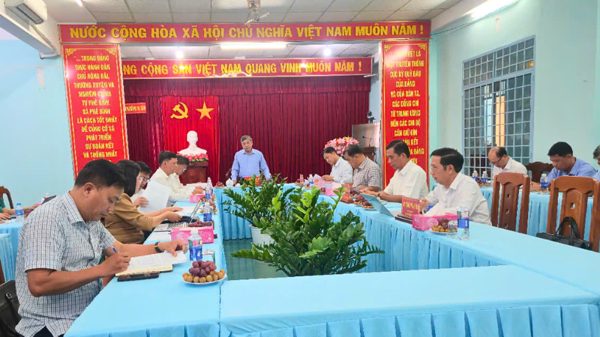 Thành ủy Cần Thơ làm việc với các địa phương về kết quả thực hiện nhiệm vụ năm 2026