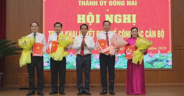 Thành ủy Đồng Nai điều động, bổ nhiệm cán bộ