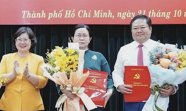 Thành ủy TP HCM điều động nhiều cán bộ