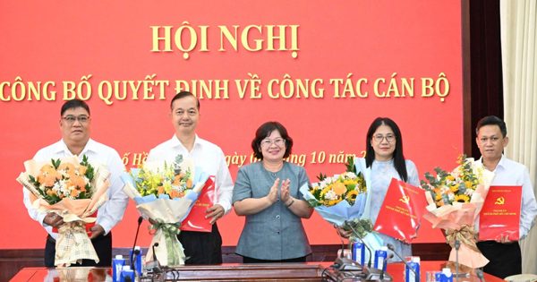 Thành ủy TPHCM điều động 4 cán bộ chủ chốt