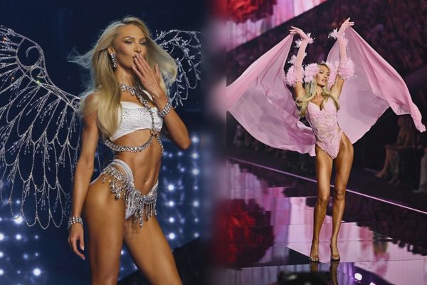 Thắt eo trứ danh của "thiên thần nội y" hai con Candice Swanepoel