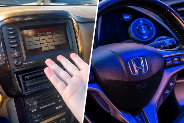 Thay ắc quy ô tô, chủ xe Honda bất ngờ 'mất' cả màn hình và camera lùi