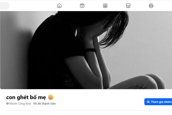 Thấy gì từ nhóm 'Con ghét bố mẹ' có hàng trăm nghìn thành viên?