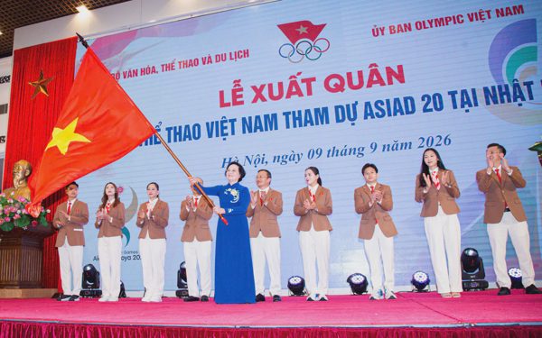 Thể thao Việt Nam xuất quân tham dự Asiad 20 tại Nhật Bản