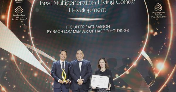 The Upper East Saigon giành chiến thắng ngay lần đầu tham dự Vietnam Property Awards 2026