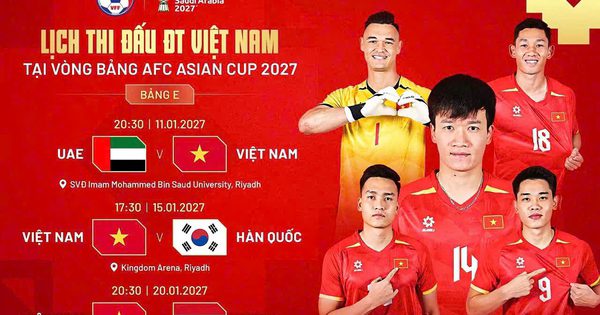 Thêm kênh phát trực tiếp Asian Cup 2027 có đội tuyển Việt Nam: VTV nhập cuộc, song hành cùng TV360