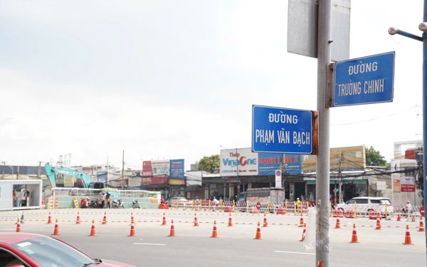 Thi công metro số 2 ở TP.HCM: Các hướng đi thay thế giúp giảm tải cho đường Trường Chinh